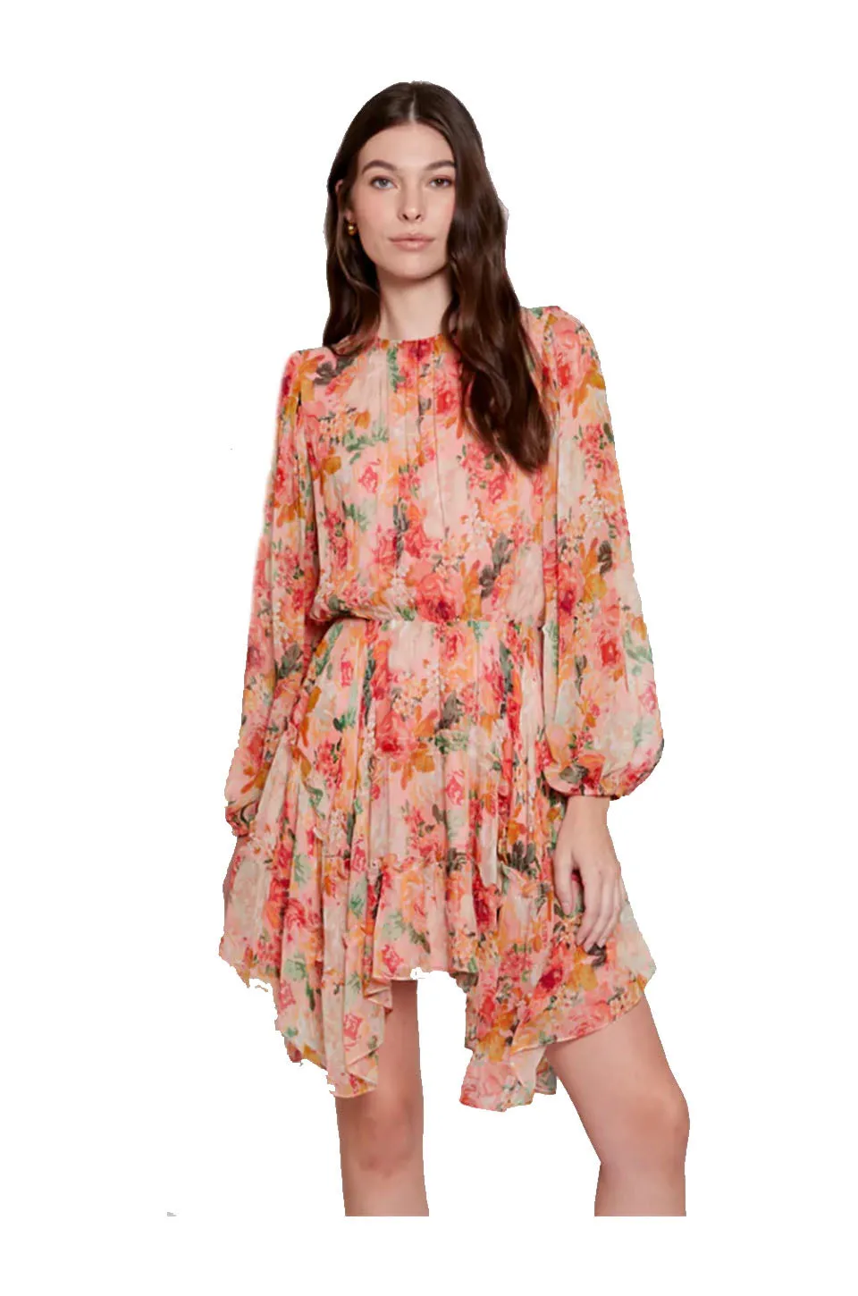Gilner Farrar Sadie Dress In Romantic Floral