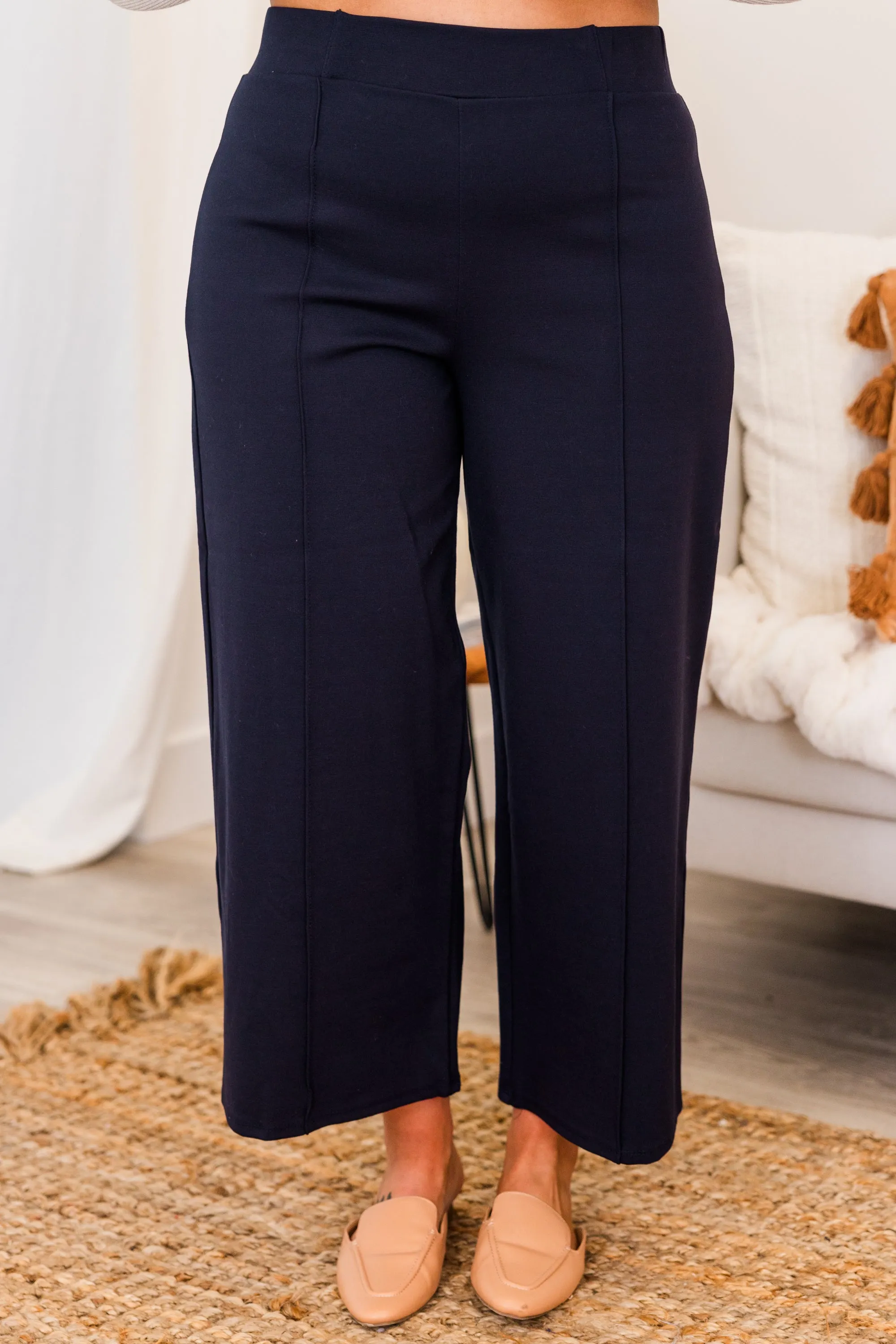 I'm Still Standing Pants, Navy Blue