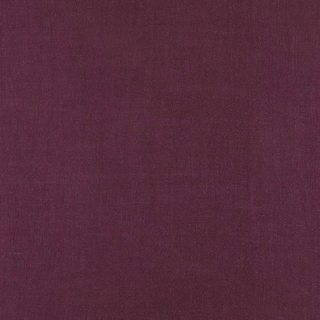 Liege - Damson Viscose Linen Silky Noil Woven Fabric
