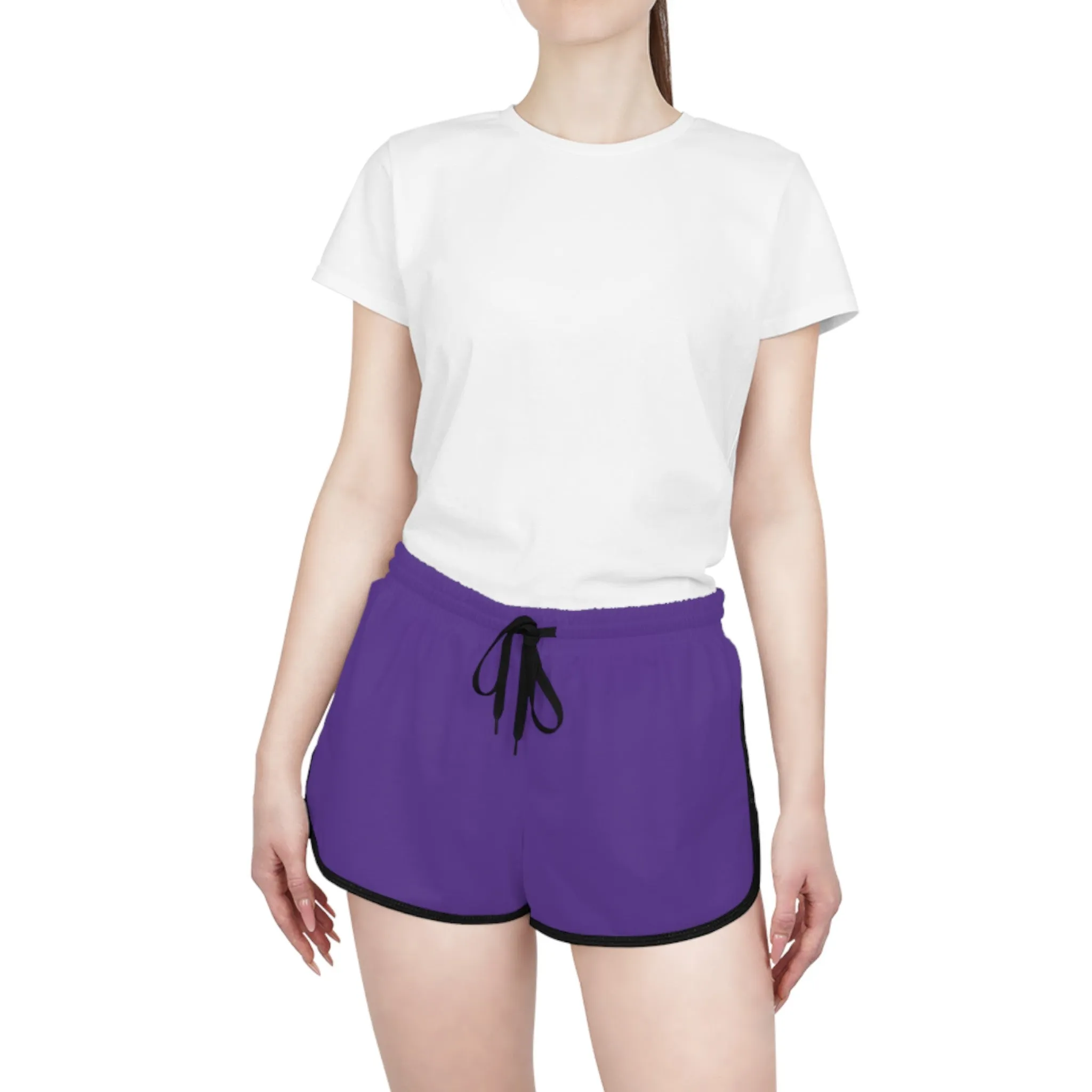 Purple Women's Relaxed Shorts